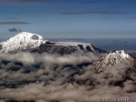 Вулканы Камчатки с высоты птичьего полета