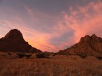 Закат в пустыне Намибии